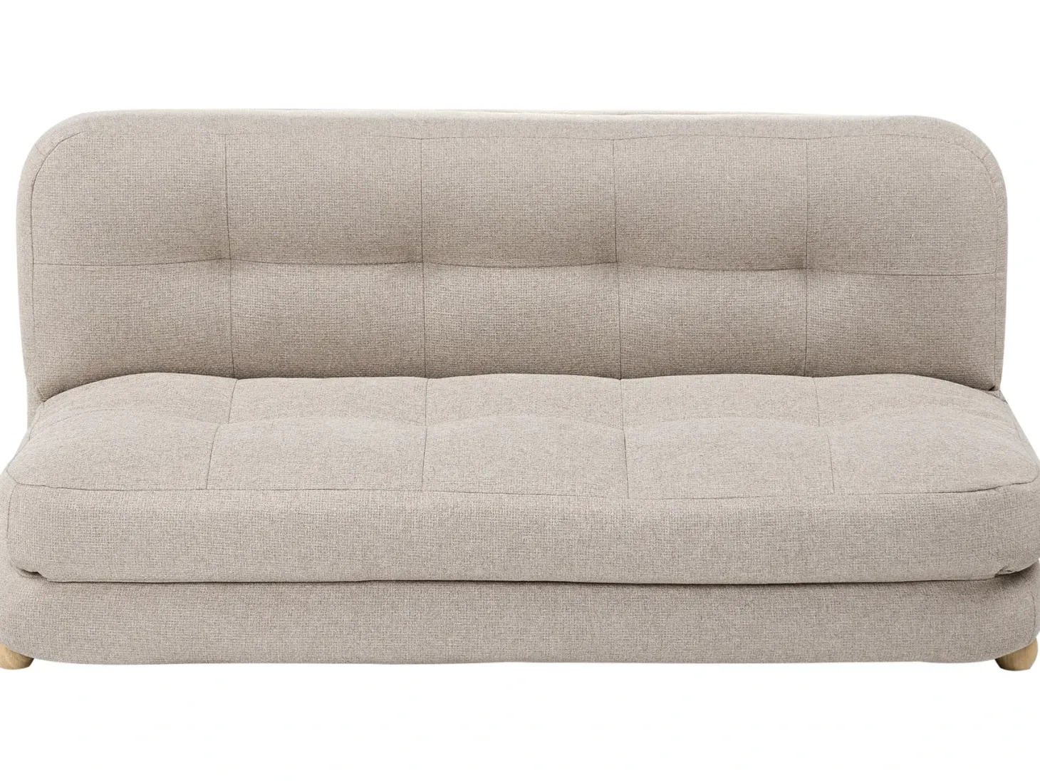 Sovesofa 2 personers ESBJERG Kunstlinned Beige