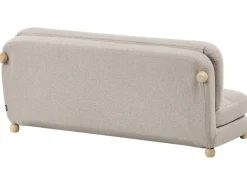 Sovesofa 2 personers ESBJERG Kunstlinned Beige