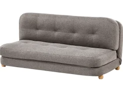 Sovesofa 2 personers ESBJERG Kunstlinned Mørkegrå
