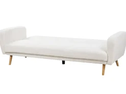 Sovesofa 3 personers FLORLI Boucle Cremehvid