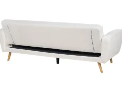 Sovesofa 3 personers FLORLI Boucle Cremehvid