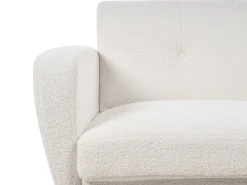 Sovesofa 3 personers FLORLI Boucle Cremehvid