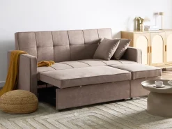 Sovesofa 3 personers GLOMMA Brungrå