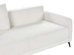 Sovesofa 3 personers HEMING Boucle Cremehvid