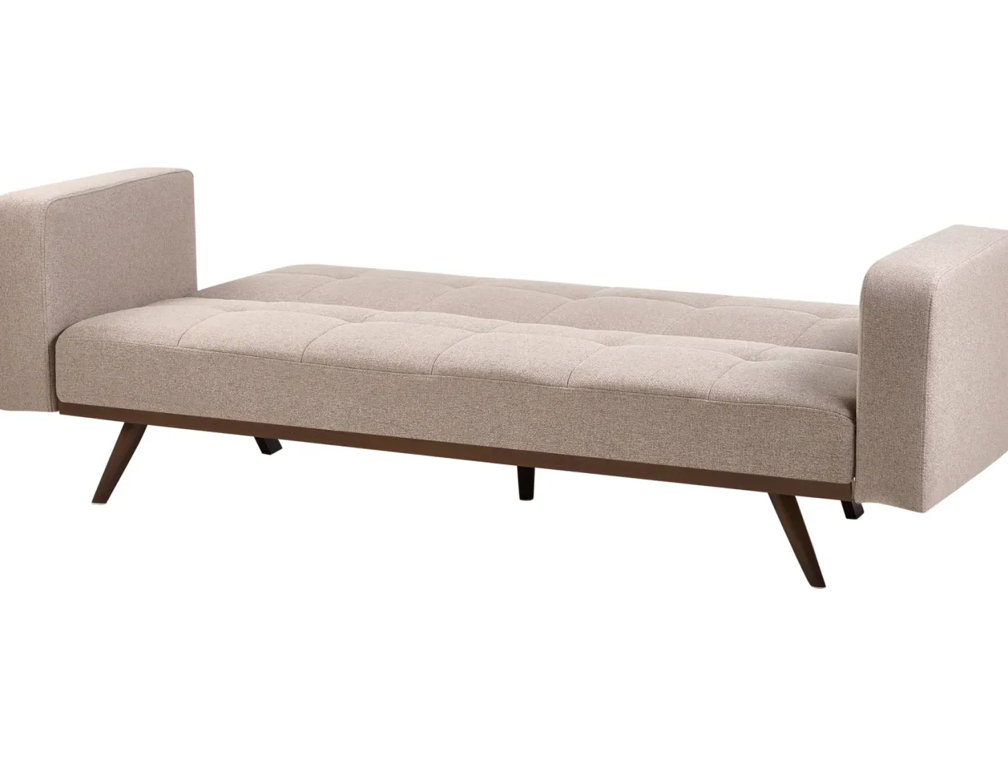 Sovesofa 3 personers HJULBY Lysebrun