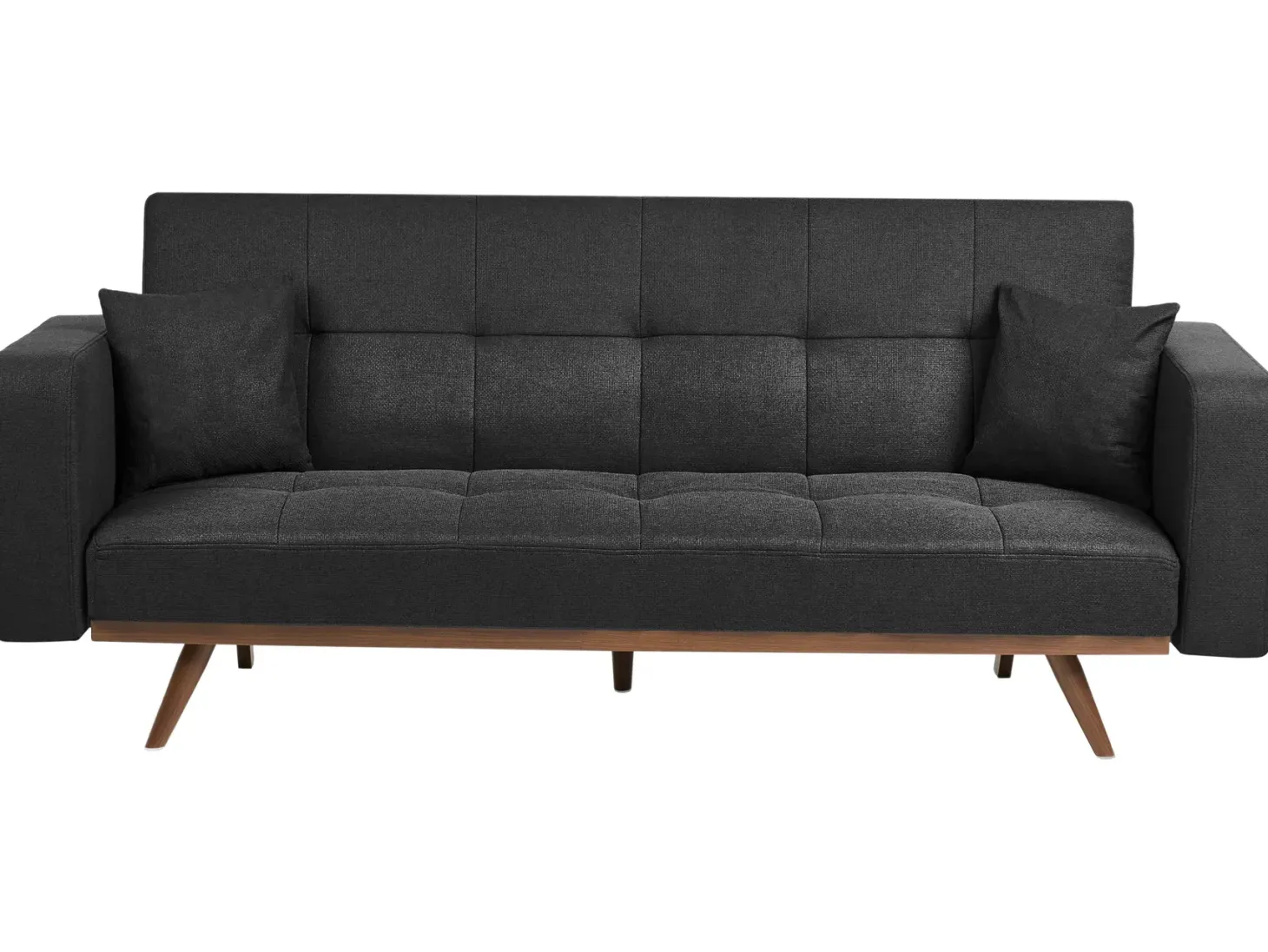 Sovesofa 3 personers HJULBY Sort