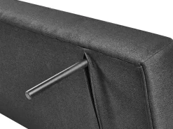 Sovesofa 3 personers HJULBY Sort