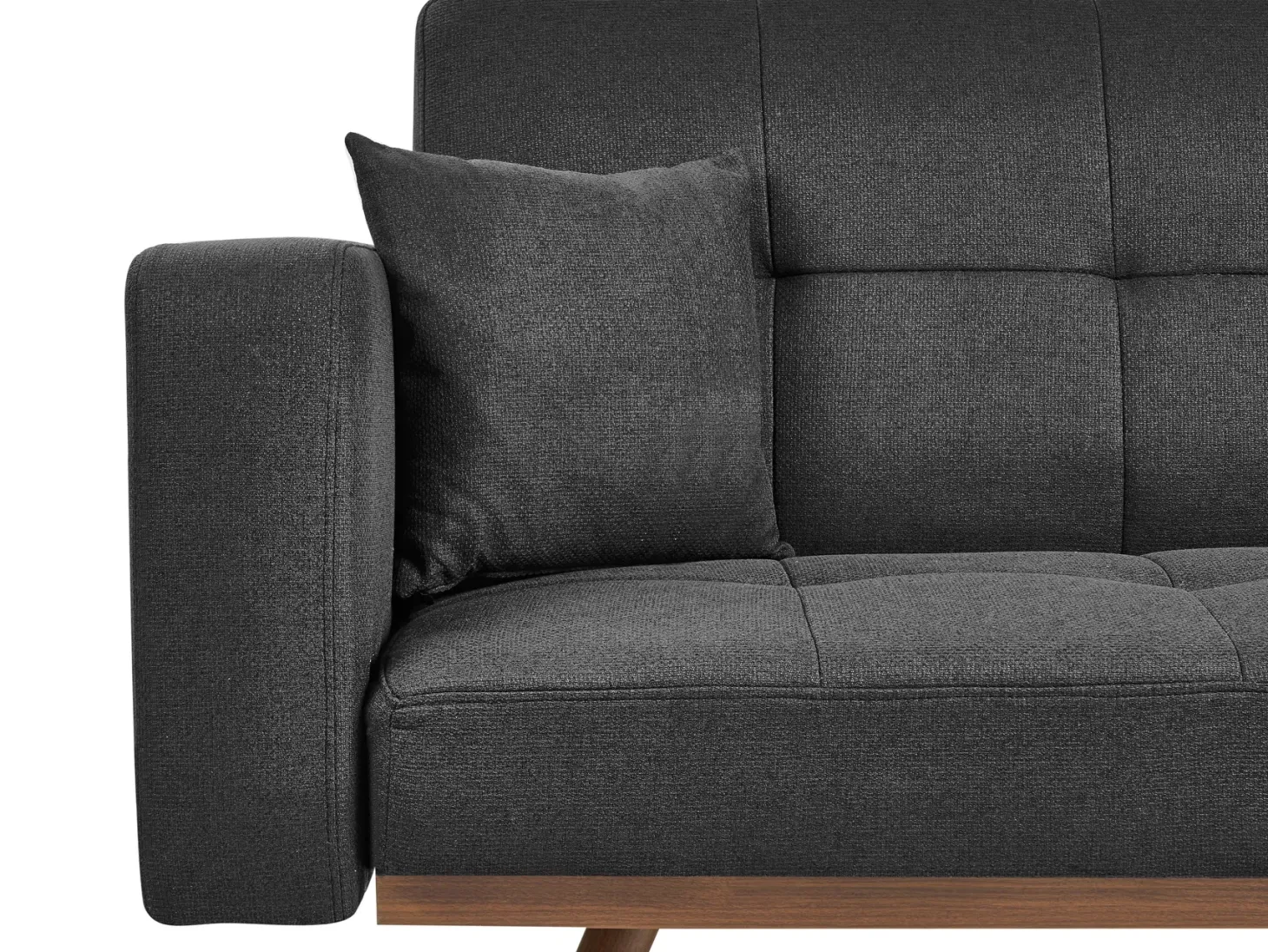 Sovesofa 3 personers HJULBY Sort