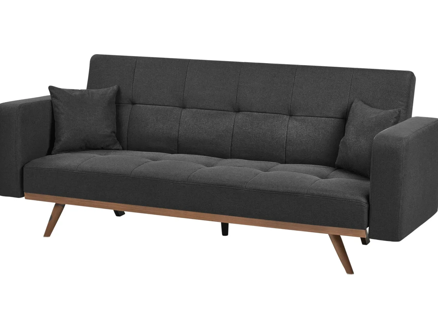Sovesofa 3 personers HJULBY Sort
