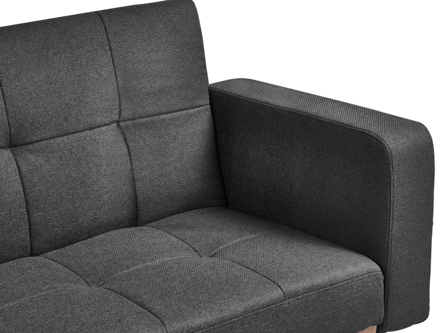 Sovesofa 3 personers HJULBY Sort