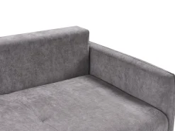 Sovesofa 3 personers HOLSEN Chenille Brungrå med opbevaring