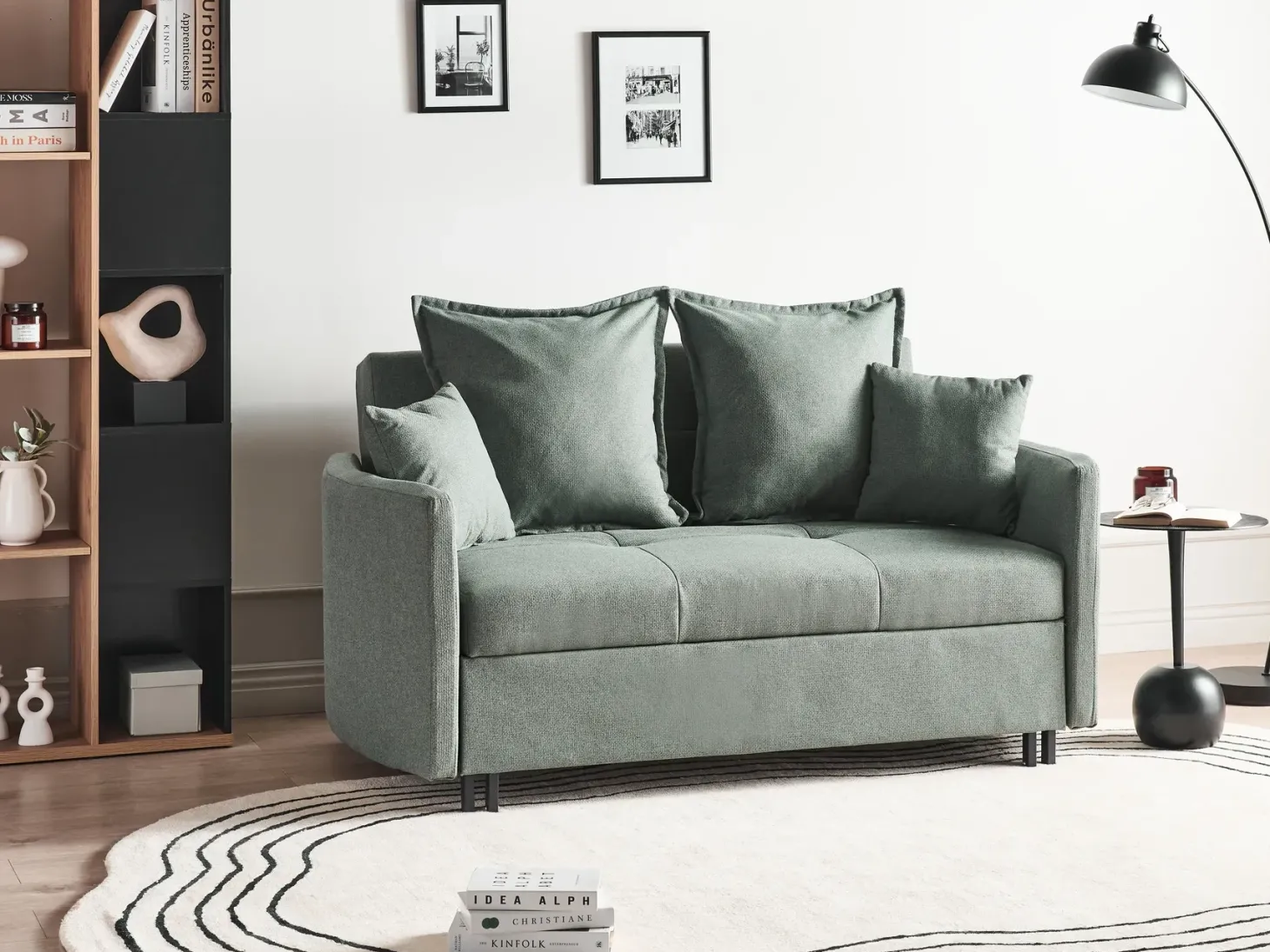 Sovesofa 2 personers HOVIN Grøn