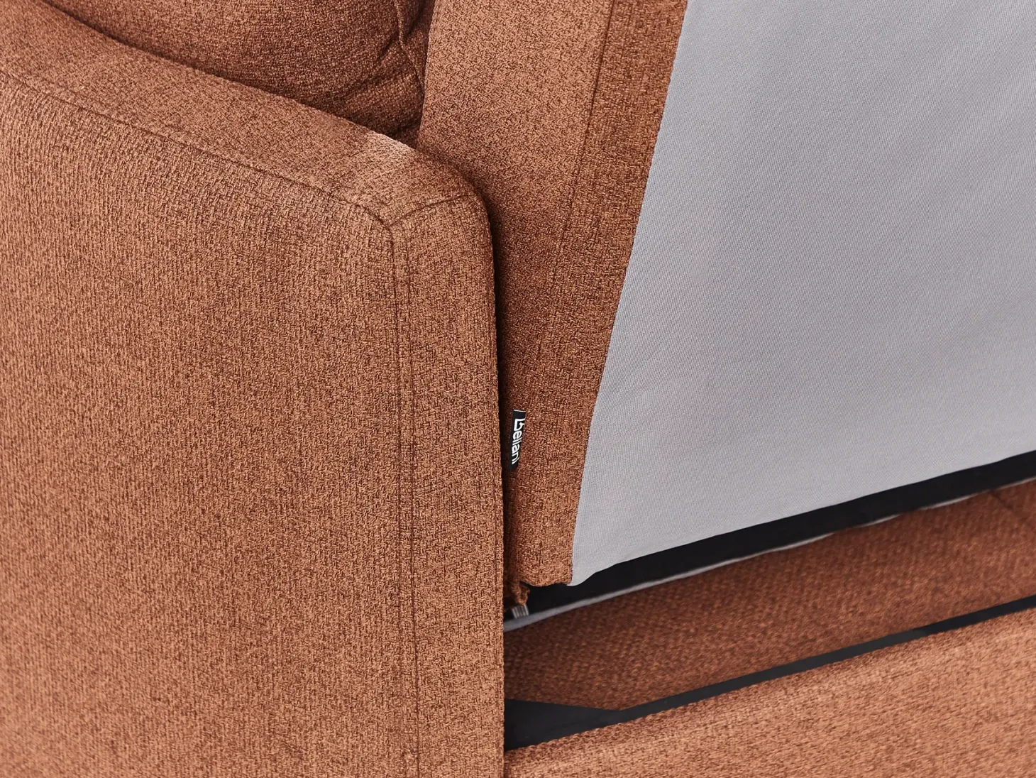 Sovesofa 2 personers HOVIN Guldbrun