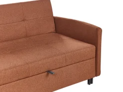 Sovesofa 2 personers HOVIN Guldbrun