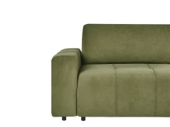 Sovesofa 2 personers INNVIK Grøn med opbevaring