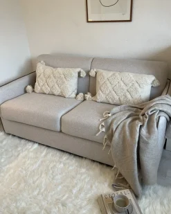 Sovesofa 2 personers ISHOJ Lysebrun