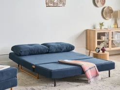 Sovesofa 3 personers JERSLEV Blå