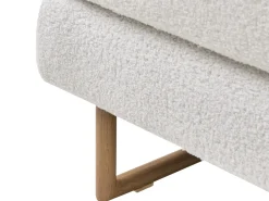 Sovesofa 3 personers JERSLEV Boucle Cremehvid