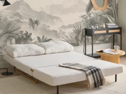 Sovesofa 3 personers JERSLEV Boucle Cremehvid
