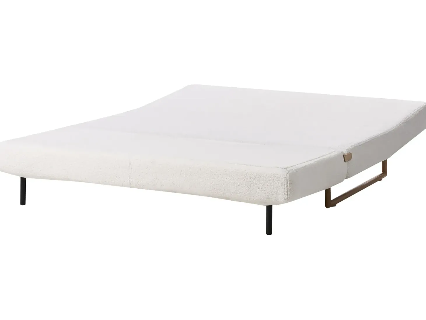 Sovesofa 3 personers JERSLEV Boucle Cremehvid