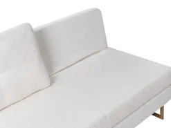 Sovesofa 3 personers JERSLEV Boucle Cremehvid