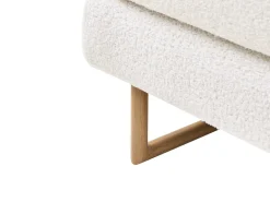 Sovesofa 2 personers JERSLEV Boucle Cremehvid