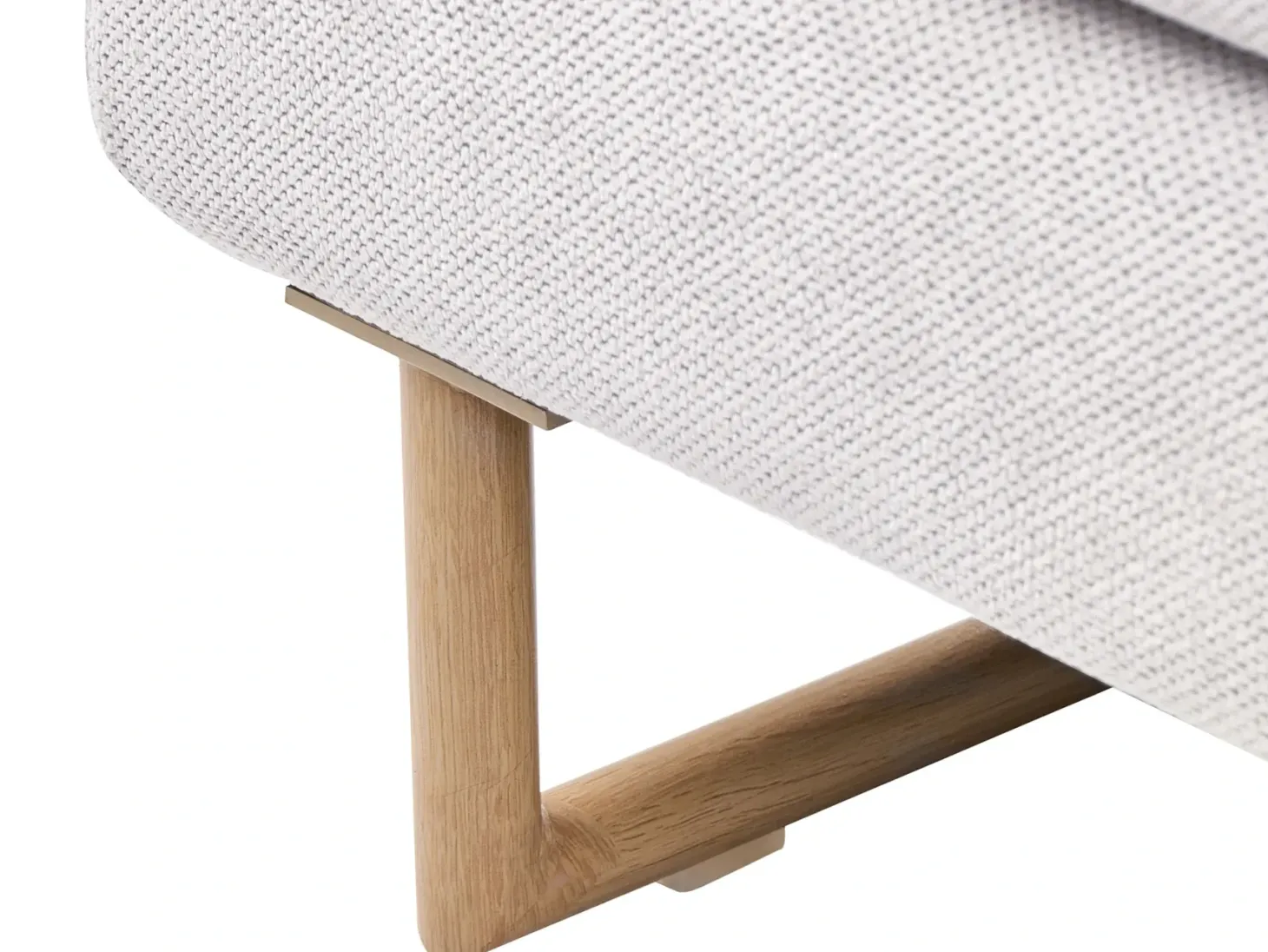 Sovesofa 3 personers JERSLEV Cremehvid