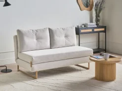 Sovesofa 3 personers JERSLEV Cremehvid