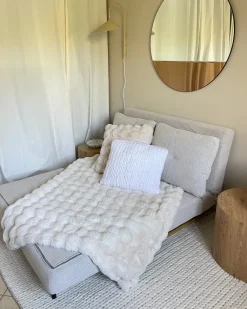 Sovesofa 2 personers JERSLEV Cremehvid