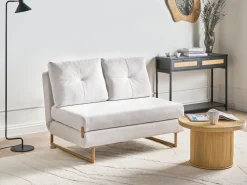 Sovesofa 2 personers JERSLEV Cremehvid