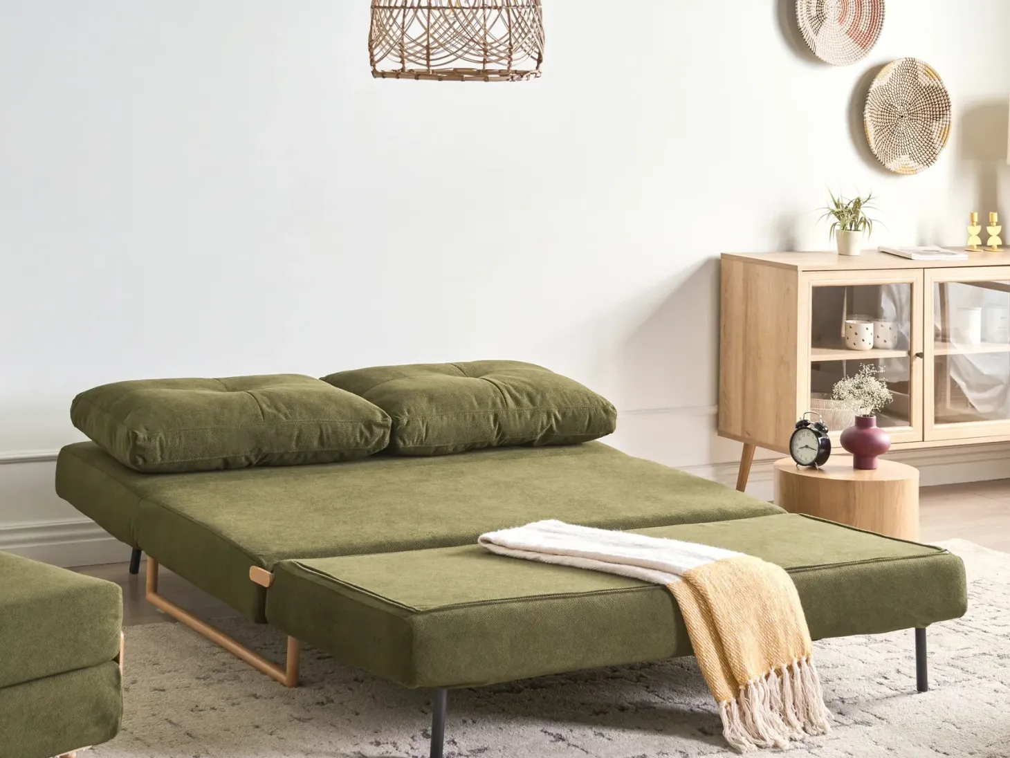 Sovesofa 3 personers JERSLEV Grøn