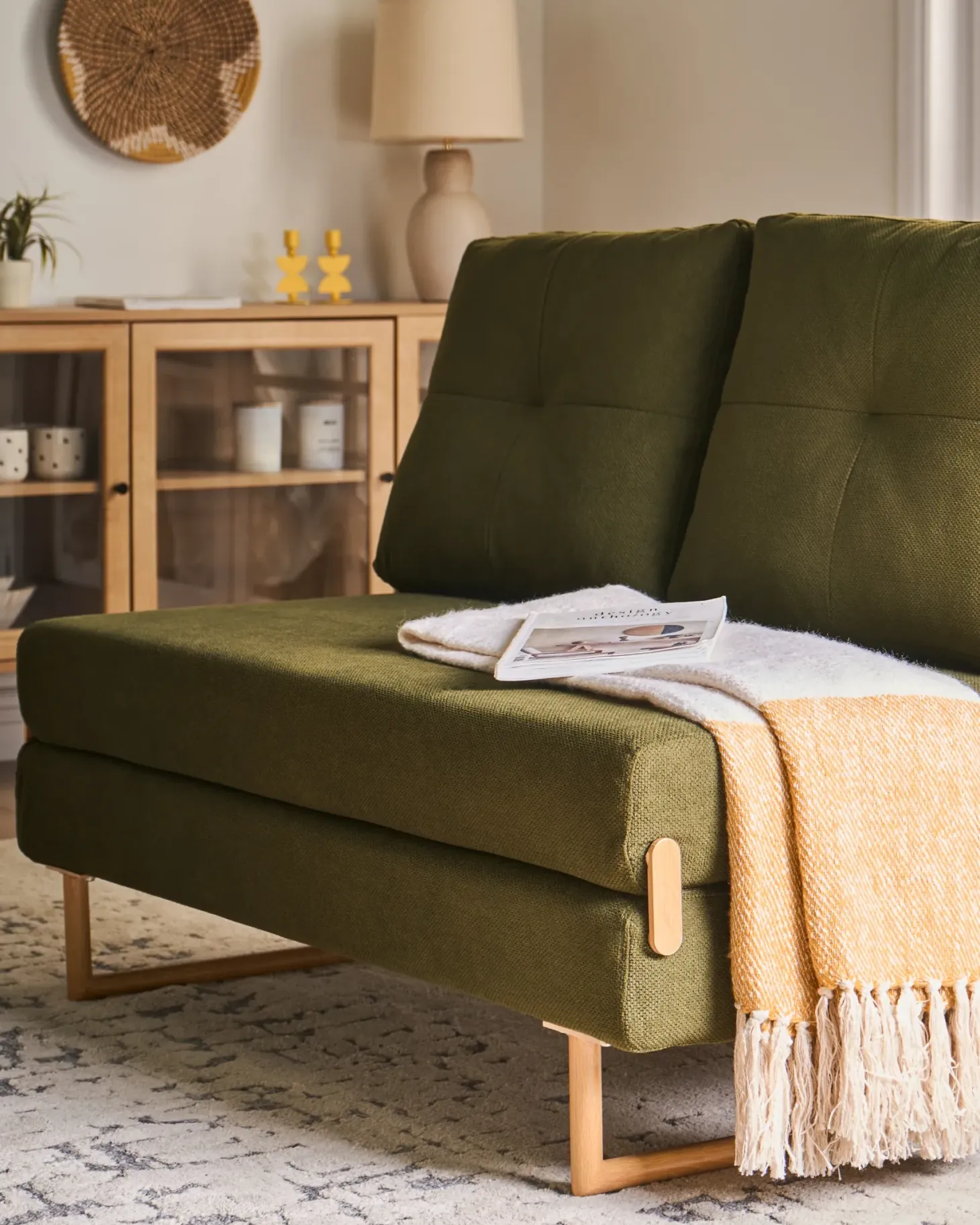 Sovesofa 2 personers JERSLEV Grøn