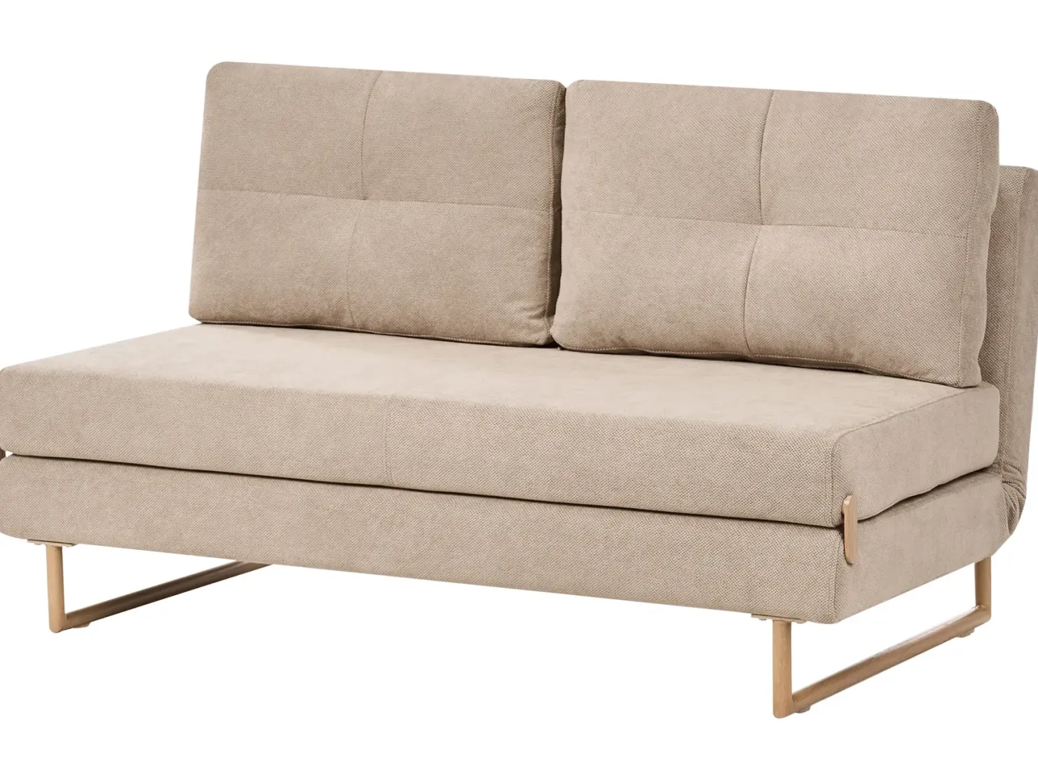 Sovesofa 3 personers JERSLEV Lysebrun
