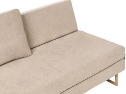 Sovesofa 3 personers JERSLEV Lysebrun