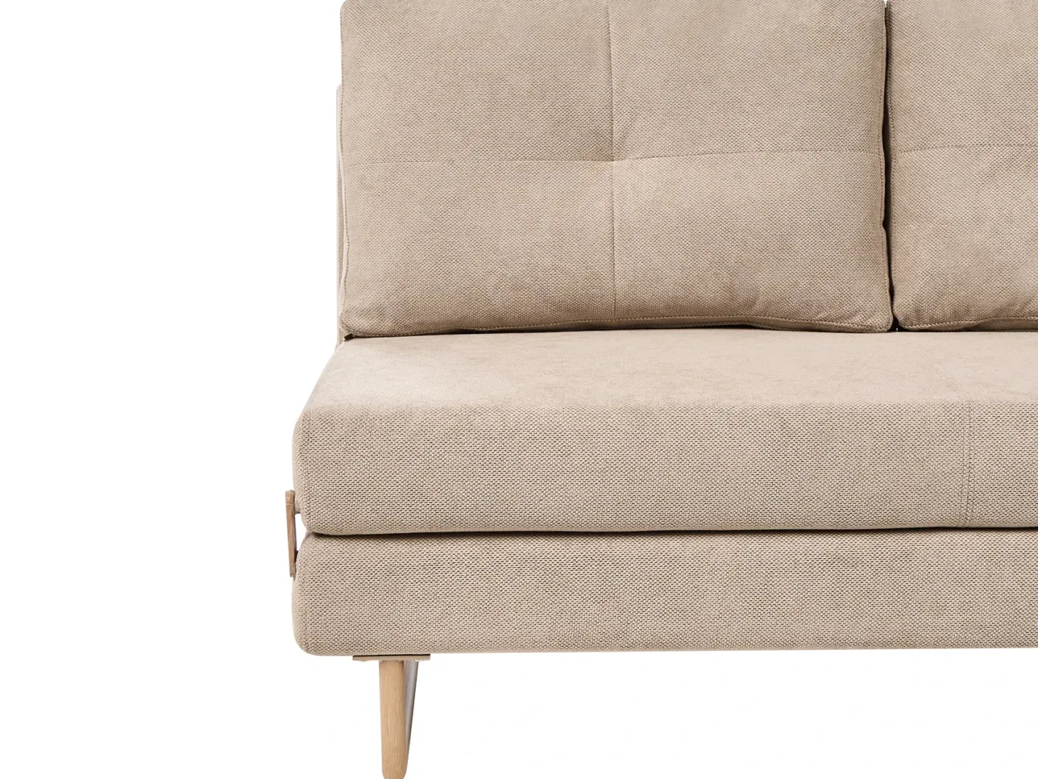 Sovesofa 3 personers JERSLEV Lysebrun