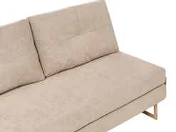 Sovesofa 3 personers JERSLEV Lysebrun