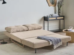 Sovesofa 3 personers JERSLEV Lysebrun
