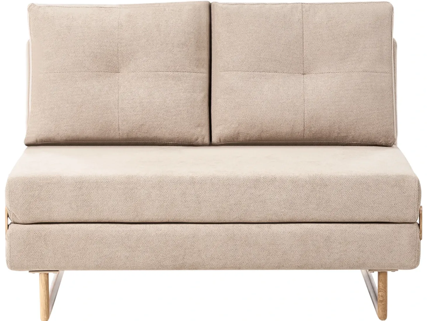 Sovesofa 2 personers JERSLEV Lysebrun