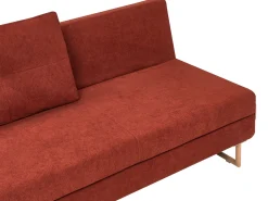 Sovesofa 3 personers JERSLEV Rød