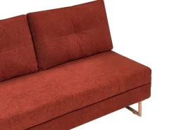 Sovesofa 3 personers JERSLEV Rød