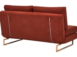 Sovesofa 3 personers JERSLEV Rød