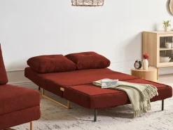 Sovesofa 2 personers JERSLEV Rød