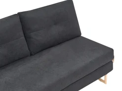 Sovesofa 3 personers JERSLEV Sort