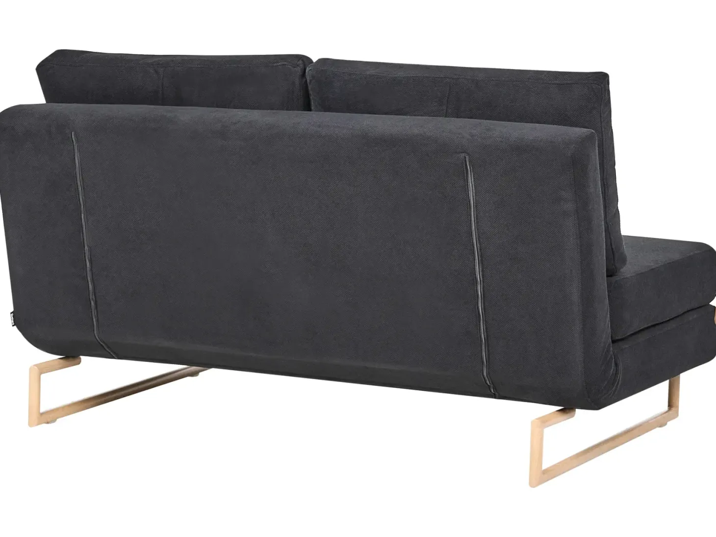 Sovesofa 3 personers JERSLEV Sort