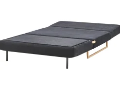 Sovesofa 2 personers JERSLEV Sort