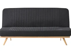 Sovesofa 2 personers KALFAFEL Sort