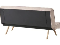 Sovesofa 2 personers KALFAFEL Lysebrun