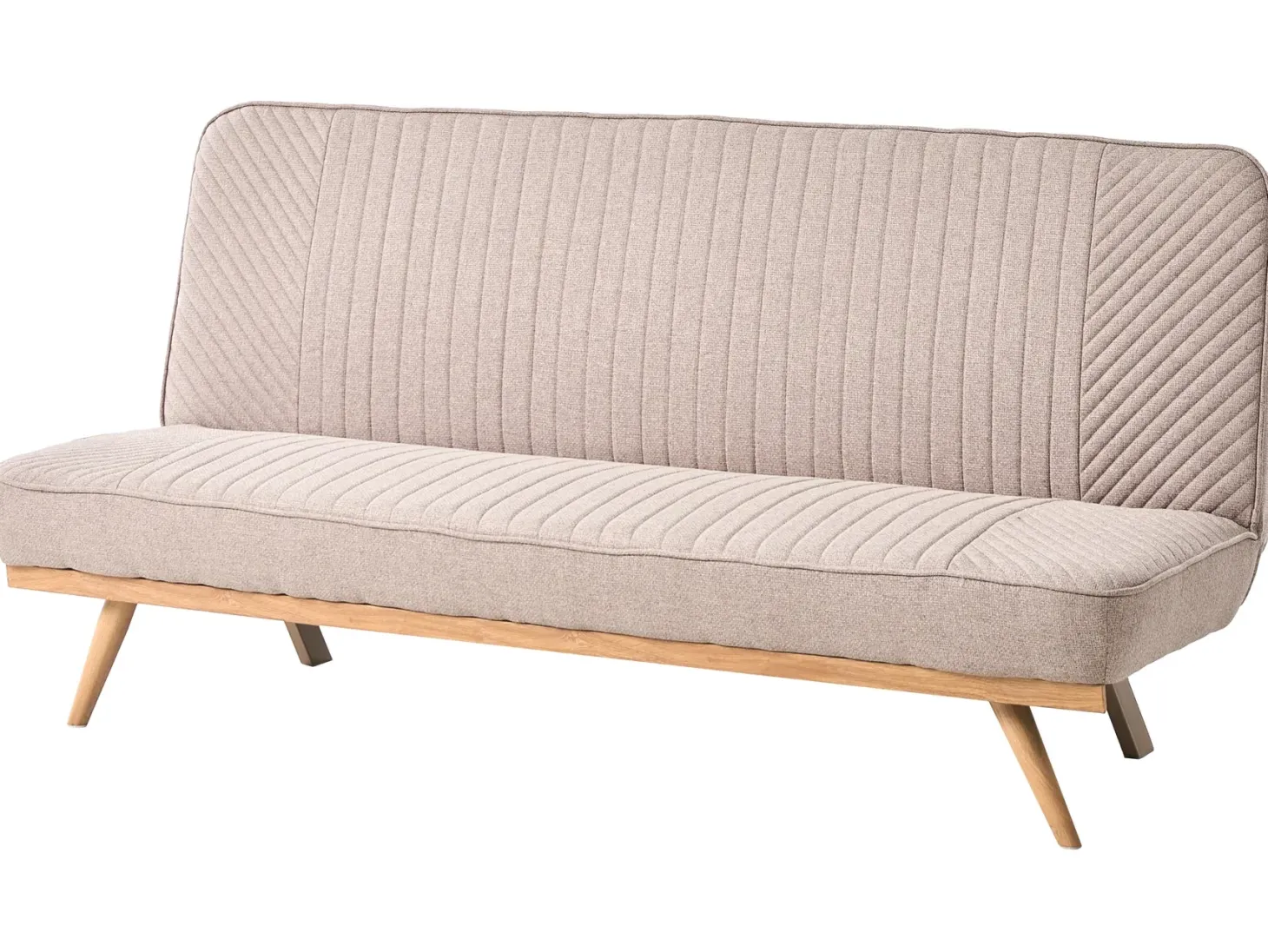 Sovesofa 2 personers KALFAFEL Lysebrun