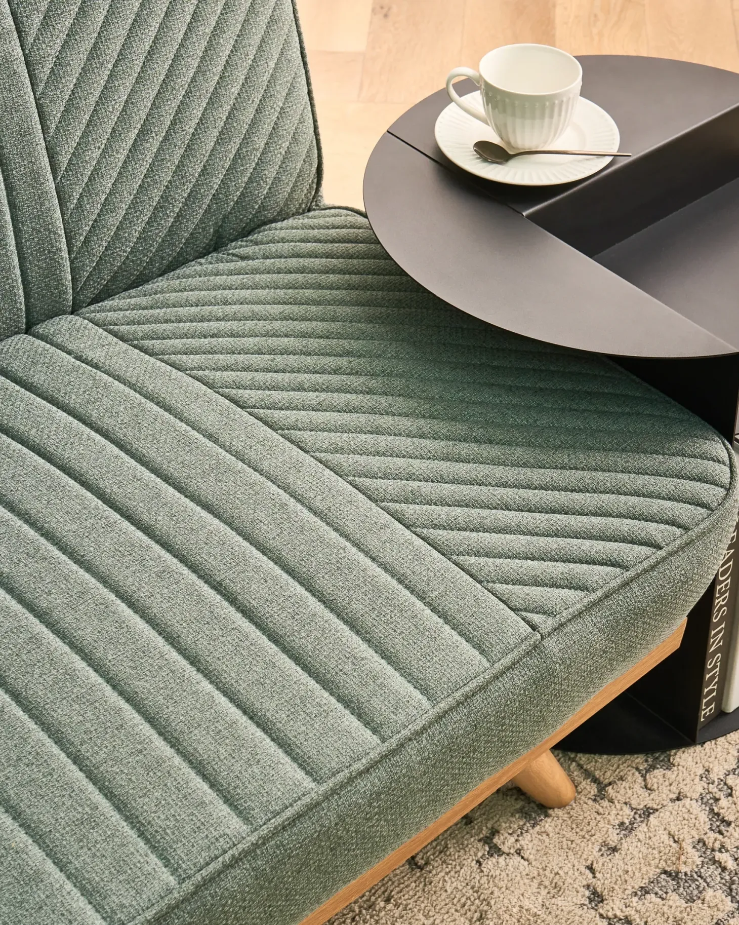 Sovesofa 2 personers KALFAFEL Grøn