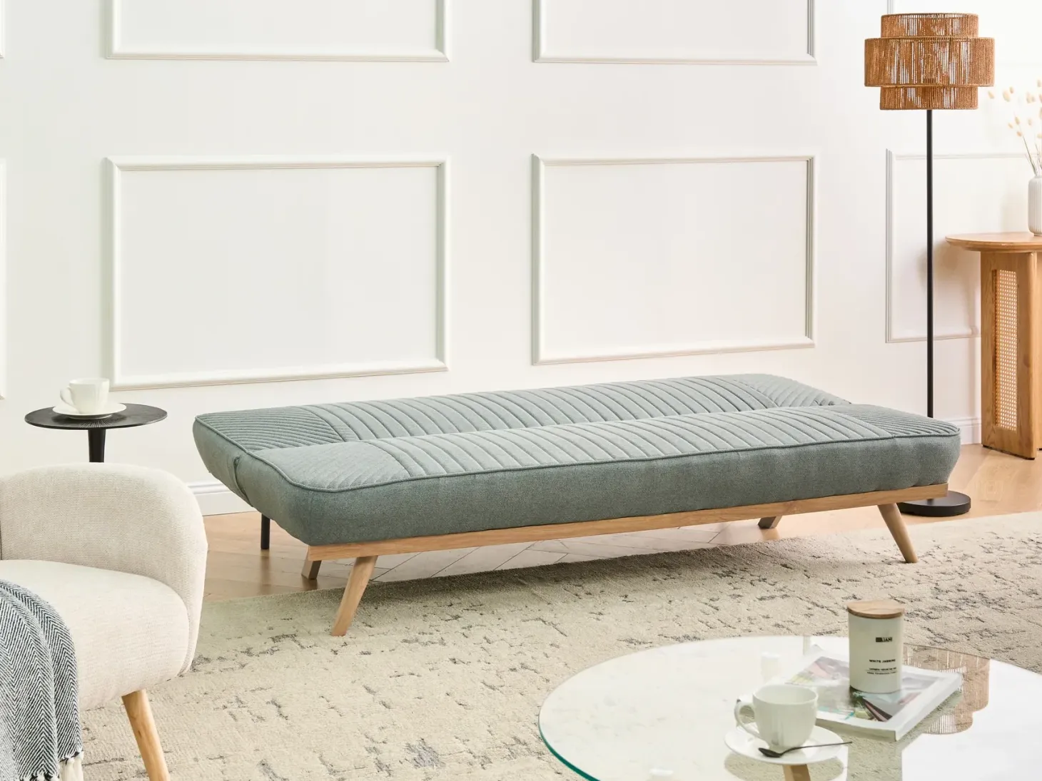 Sovesofa 2 personers KALFAFEL Grøn